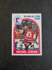 MICHAEL JORDAN 1989-90 NBA HOOPS BASKETBALL CARD #21 CHICAGO BULLS
