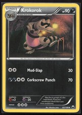 Krokorok Dark Explorers 65/108 Uncommon DEX Pokemon TCG Card LP