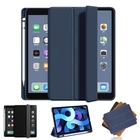 For iPad 9th/8th/7th Gen 10.2'' Case Smart Trifold Stand Cover w Pencil Holder