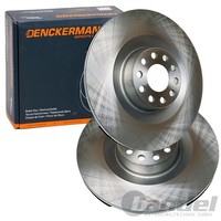 2X Denckermann Bremsscheiben 360Mm BelÜFtet Vorne Passend FüR Audi A8 VW Phaeton