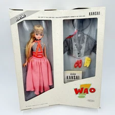 Takara WAO Kansai Barbie RARE VHTF 1985 Japanese Barbie doll Jenny sealed box