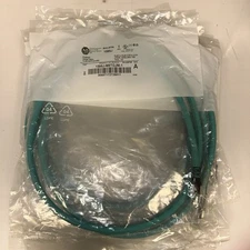 Allen Bradley 1585J-M8TGJM-1, EtherNet, 8 Conductor, RJ45 Male to Male, Teal
