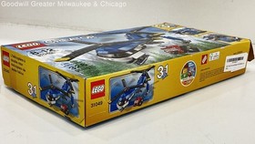 LEGO Creator 3in1 Sets X2 #31078 Treehouse Treasures #31049 Helicopter OPEN SETS