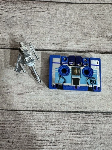 Vintage G1 Transformers Decepticon Mini Cassettes - Frenzy With 1 Gun