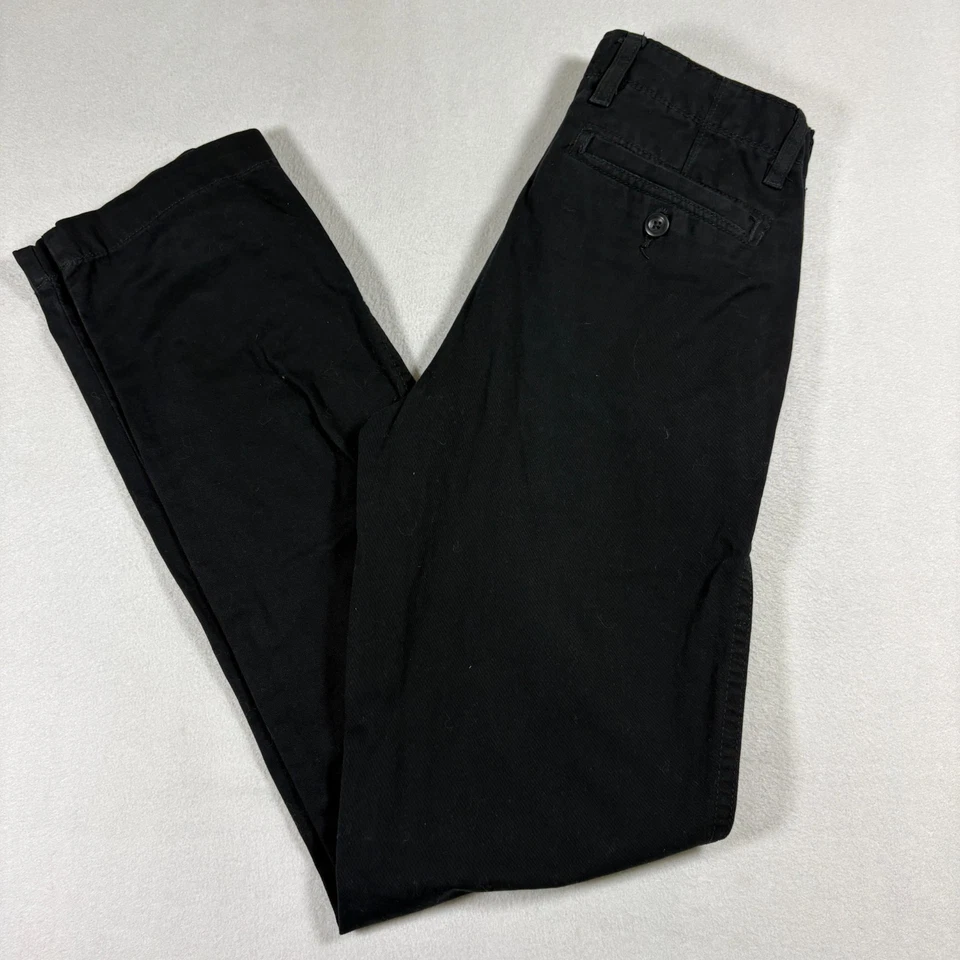 Pantalones chinos Arizona Jeans para hombre 28x36 negros flexibles calce recto informales ropa de calle Foto 2 de 4