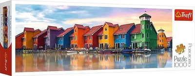 Puzzle 1000 Panorama Groningen,Niederlande | Spiel | Kartonage | 29034 | Deutsch