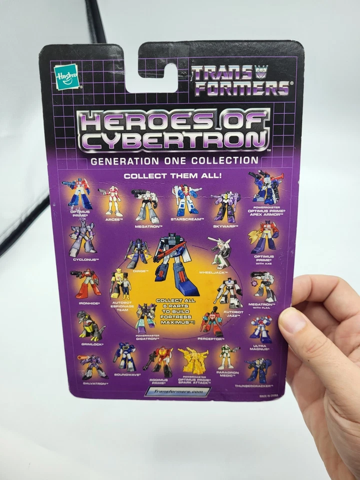 Transformers HOC Heroes Of Cybertron Generation One Dirge New Sealed - Image 4 of 4