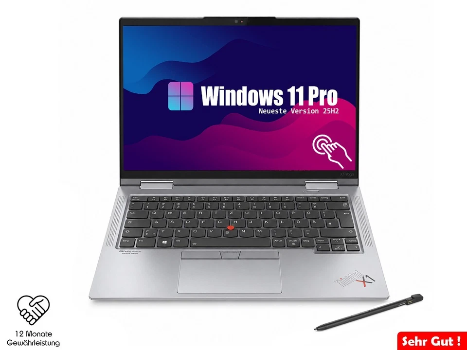 Lenovo ThinkPad X1 Yoga G7 · i7-1265U · 32GB · 512GB, Foto 1 von 5
