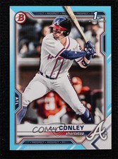 2021 Bowman Draft Sky Blue 301/499 Cal Conley #BD-70 0a5t