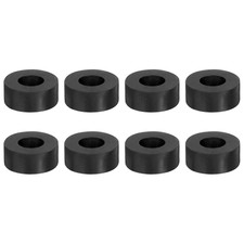 8Pcs 1" OD X 1/2" ID X 3/8" Thick round Rubber Washers Flat Rubber Spacer Bushin