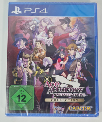 PS4  - Ace Attorney Investigations Collection Teil NEU + OVP (eingeschweißt)