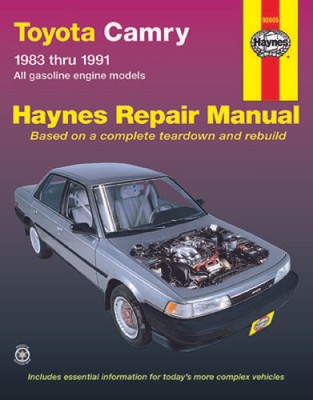 Toyota Camry  '83'91 (Haynes Repair Manuals) - Paperback - ACCEPTABLE