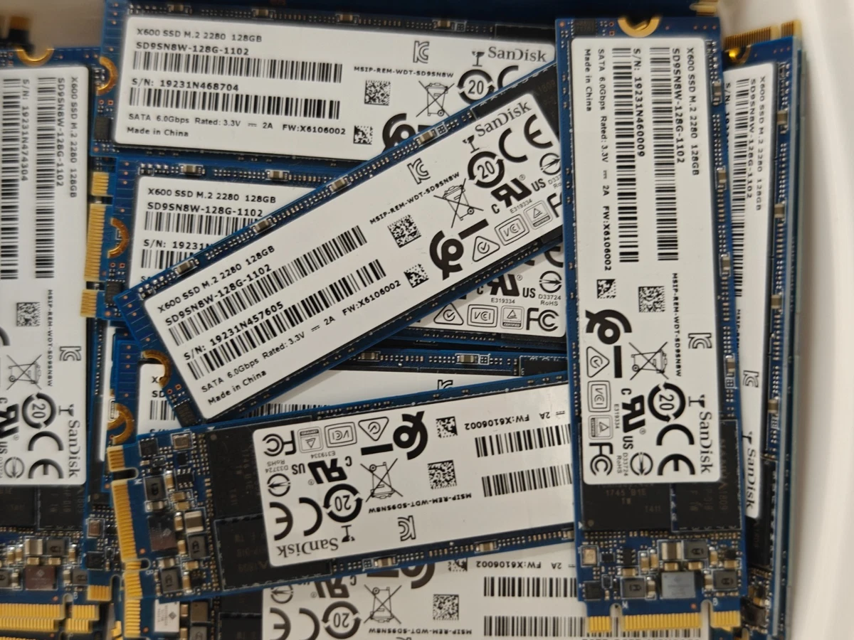 6台セット】SanDisk SD9TB8W 128GB 【0416SAN01 SanDisk 128 GB Solid