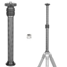 ER222C Universal Carbon Fiber Tripod Center Column Extension Pole 22.2mm DSLR