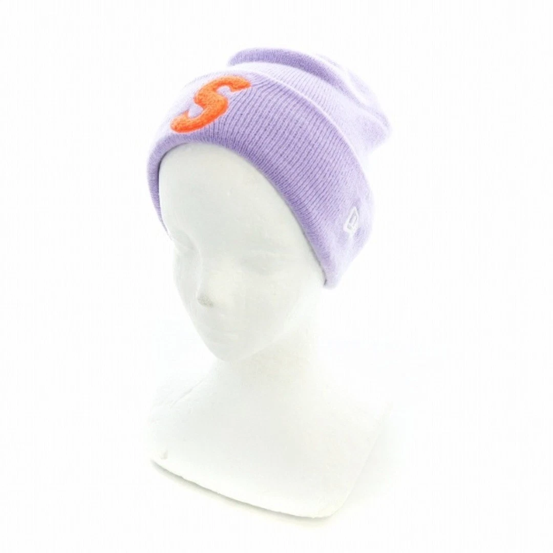 Casquette bonnet tricot logo Supreme New Era S violet occasion 39d58a4b4e160ddf35c4d0cc3