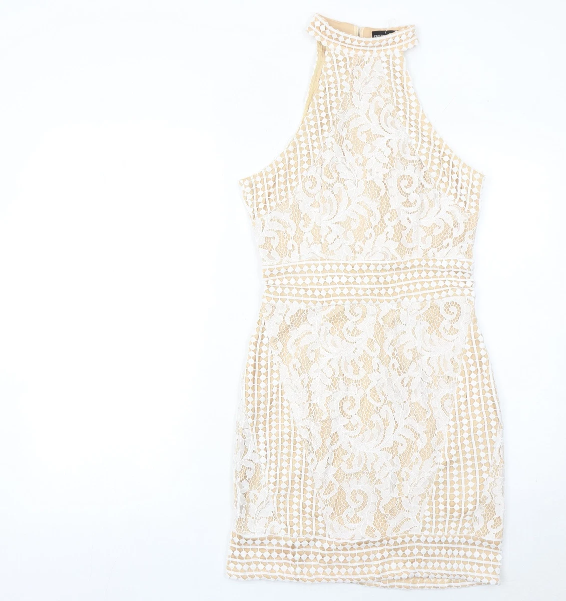 princess polly baby blue dress Charlotte Cream Mini Dress