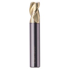5/16" Solid Carbide End Mill ZrN Coated 3 Flute 37 Helix 5/16" Shank 2" Long