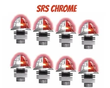 Roadworks ( 8 Pack ) Hero Jewel Mini Watermelon CLEAR RED LED