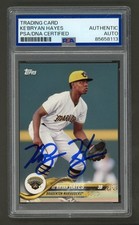 Ke'Bryan Hayes Signed 2018 Topps Pro Debut Card #57 (PSA) Bradenton Marauders