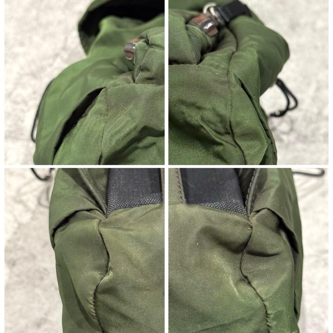 PRADA Backpack Drawstring Mini Rucksack Waist Pou… - image 19