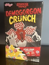 Stranger Things Demogorgon Crunch Cereal Kellogg’s New 1 Box 12.1 Oz Ltd Ed