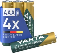 Varta Batterien Aaa, Wiederaufladbar 4 StüCk, Recharge Accu 4 Silber