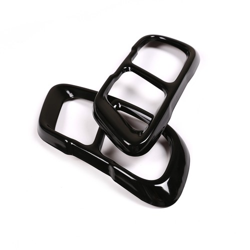 For BMW X5/X6/X7 G05 2019-2024 Stainless Steel Black Exhaust Mufflers Cover Trim - Picture 7 of 8