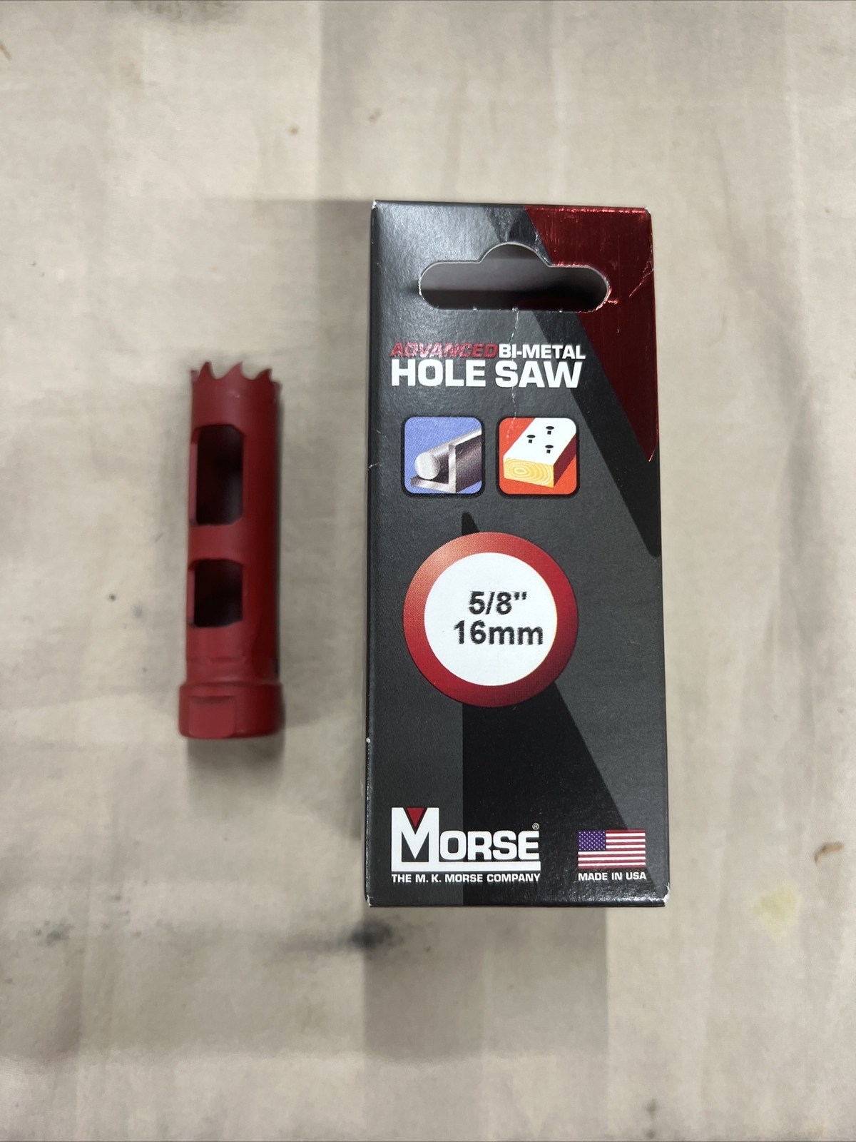Morse MHS10 (177108) Advanced Bi-Metal Hole Saw 5/8"