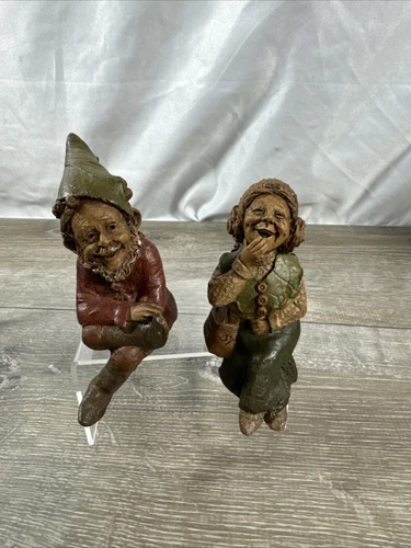 Tom Clark Madre Padre Cairn Gnome Shelf/Bench Sitters 1983 1984 # 60 & 37