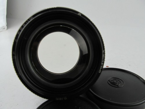 JUPITER 9 lens 85mm f2.0 Black Manual Portrait lens M42 Mount DSLR Canon Russian - Picture 8 of 12