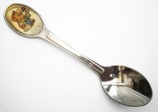 SZ677) Tetley Tea Folk Gordon souvenir collectors vintage spoon