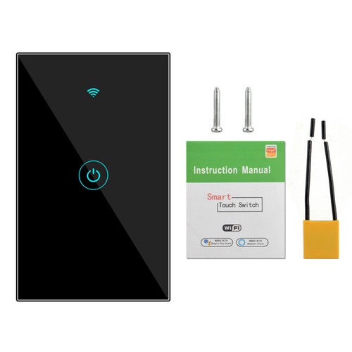 1/2/3 WiFi Smart Life Wall Touch Light Switch Glass Panel For Alexa/Google APP - Picture 16 of 18