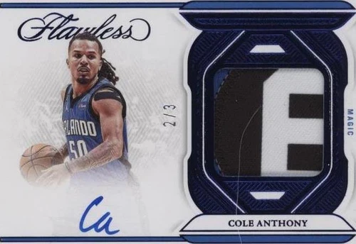 2022-23 Panini Flawless - Cole Anthony #FPA-CAT