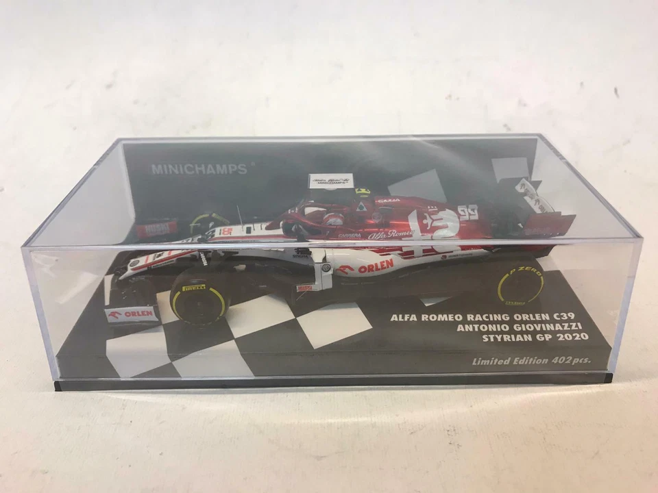 Minichamps Alfa Romeo C39 A. Giovinazzi Styrian GP 2020 1/43 417200299 - Immagine 2 di 3
