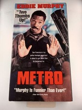 Metro (VHS) 1997 Eddie Murphy, Michael Rapaport TESTED