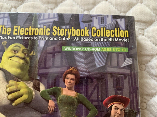 Shrek: The Electronic Storybook Collection (Vintage PC CD-ROM, 2001) Interactive - Picture 2 of 6