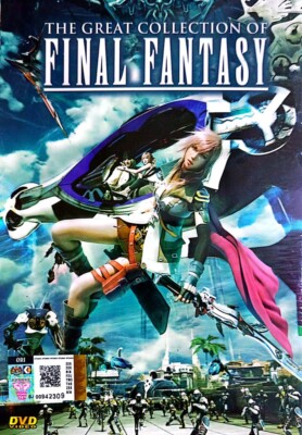 Große Sammlung japanischer Final Fantasy Anime DVD TV-Serie + Film + OVA