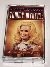 Tammy Wynette Legendary Country Singers Music Album Sealed Cassette 1W24