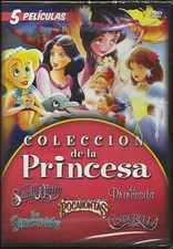 COLECCION DE LA PRINCESA (DVD, 2011) NEW [Snow White, Pocahontas, Cinderella,+]
