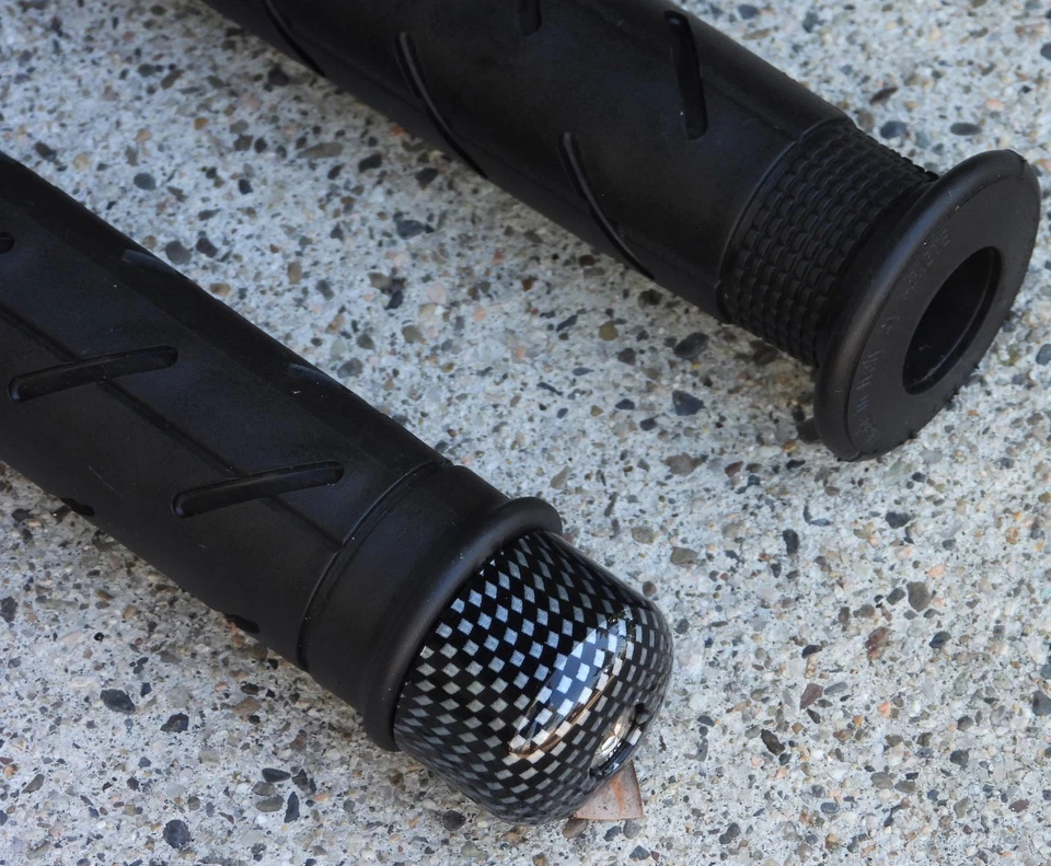 AGARRES DE GEL Y EXTREMOS DE BARRA DE CARBONO HONDA CBR600 F3 F4i CBR 600 600RR 929RR 1000RR Foto 2 de 2