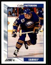 1992-93 Score Colin Patterson #312