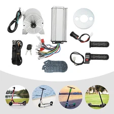 48-72V DC 3000W Motor Kit with Brushless Controller for Electric Scooter E-Bike