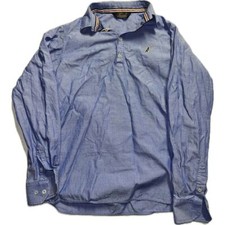 Tucan  Toucan Blue Dress Shirt Men's Size S