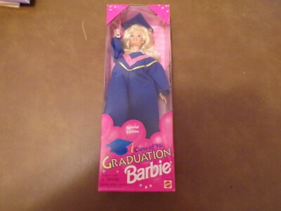 Vintage 1995 Barbie Class of 96 Graduation Doll Mattel 15003 NIB