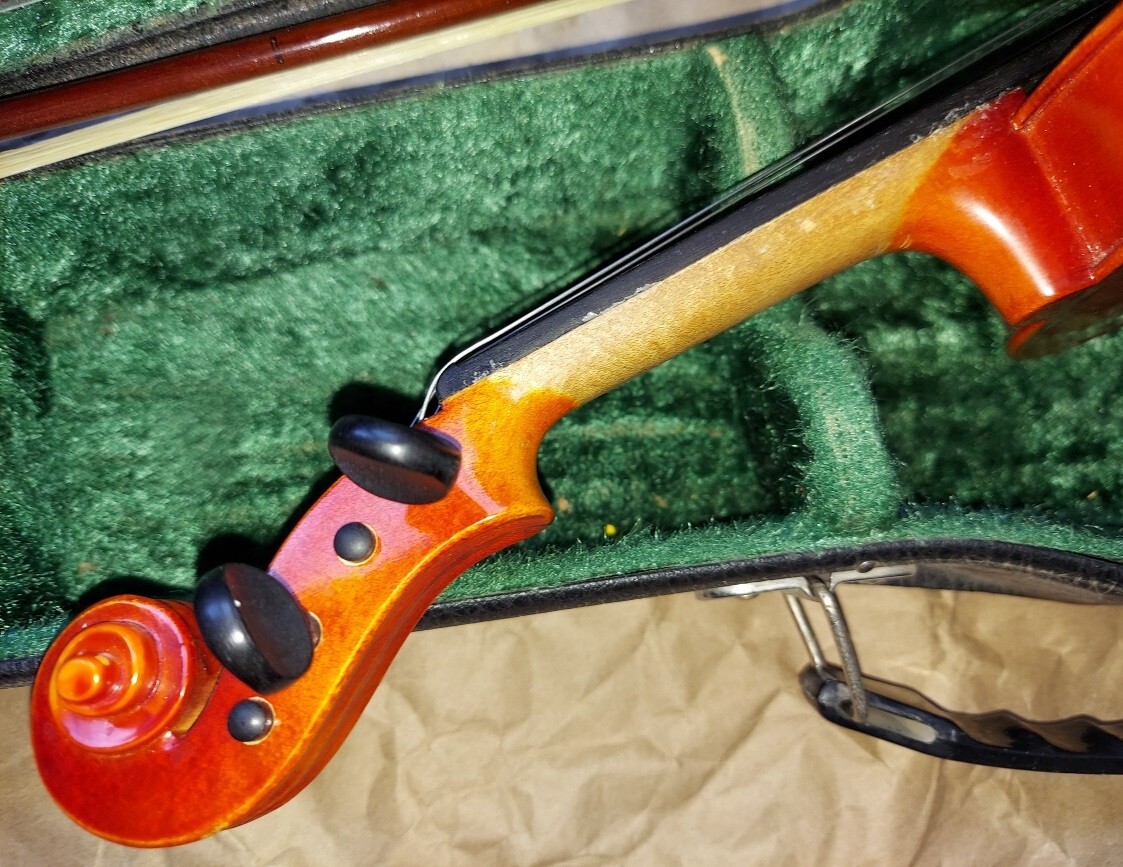 Masakichi Suzuki 106 sized 1/4 violin, Japan, Vintage, case&bow
