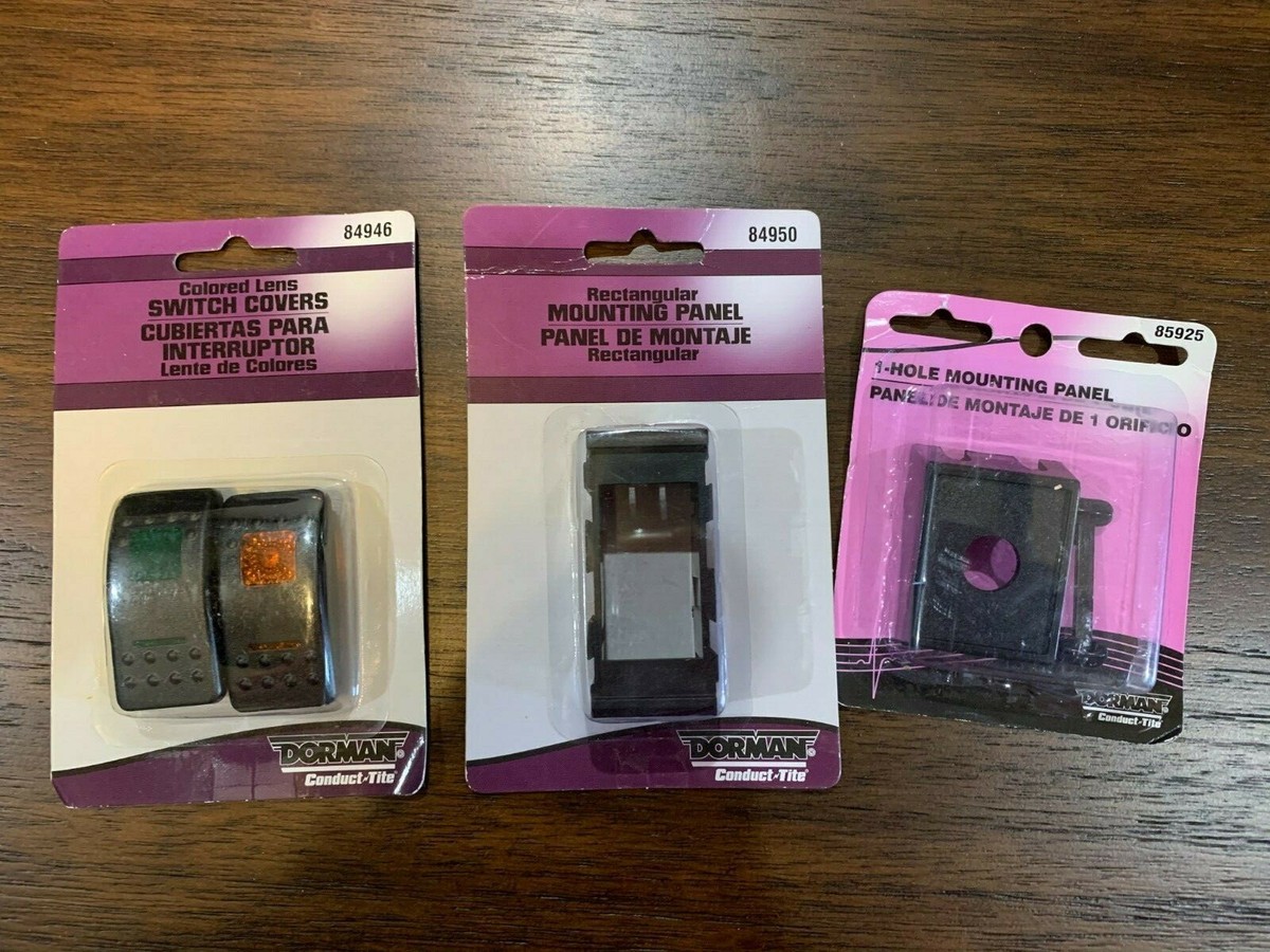 Mixed Lot of 3 Dorman Interior Parts 84946 Switch Covers
