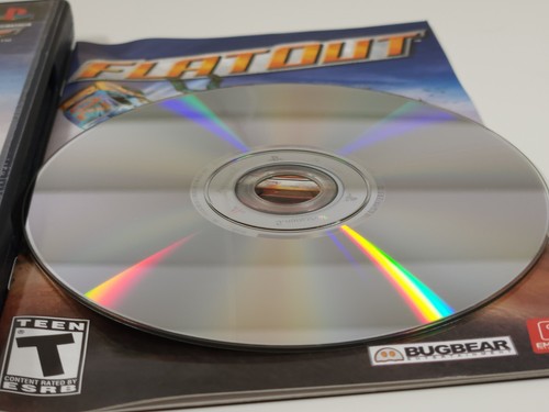 Flatout 1 (Sony PlayStation 2, 2005) PS2 completamente TESTATO etichetta nera con manuale - Foto 3 di 3