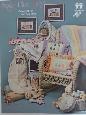 Sugar Plum Fairy Cross Stitch Quilting Pattern Book Vanessa Ann Collection Baby 