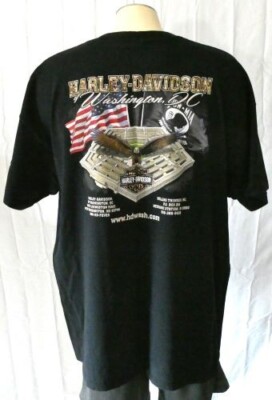 Harley-Davidson Rolling Thunder XXIX Black 3XL T-Shirt Made