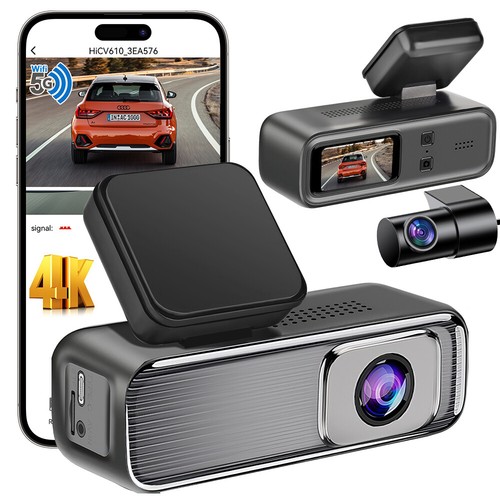 4K Dash Cam Front and Rear 5G WiFi GPS Dual Lens Dash Night Camera Parking Mode - Picture 15 of 17